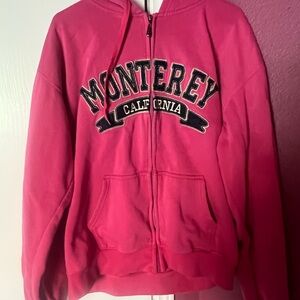 Monterey Pink Women's Hoodie Jacket